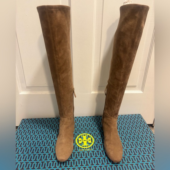 Tory Burch Gigi 25MM Over-the-Knee Boots - Picture 1 of 9